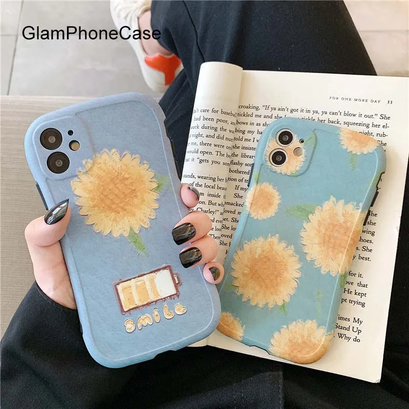 Чехол для телефона GlamPhone Smile Daisy чехол iphone 2 11Pro/Max X XS Max XR мягкий силиконовый iPhone11 7