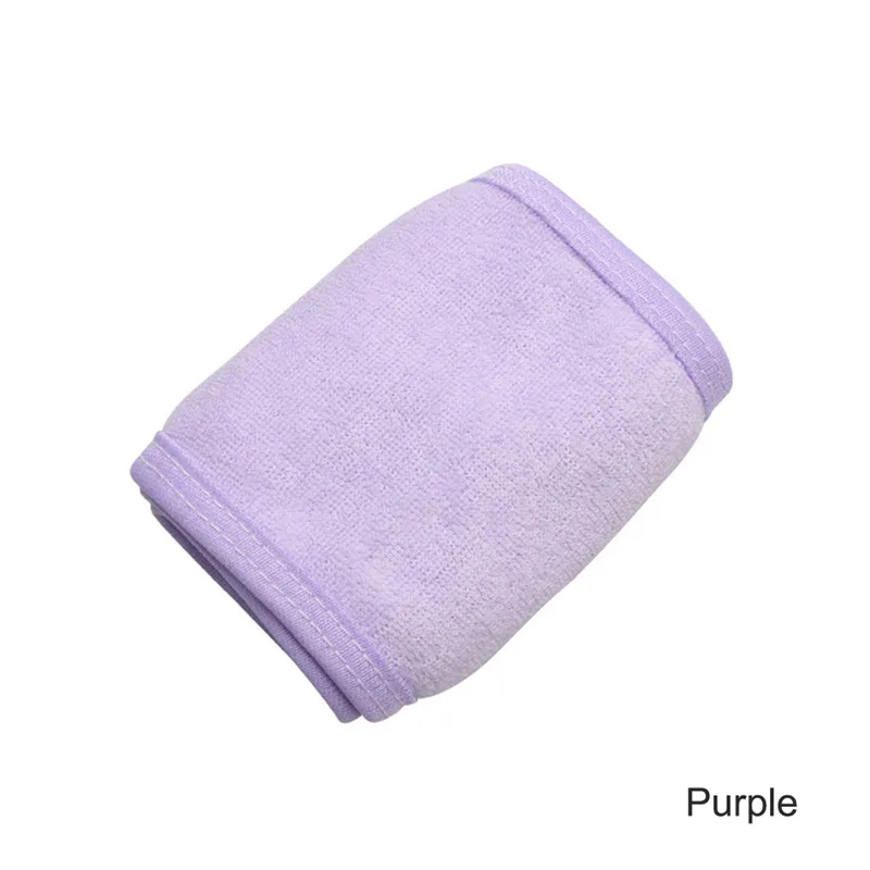 Purple Женское мягкое полотенце-трансформер Повязка На Голову макияж Красивая резинка для волос салон спа для лица повязка на голову - Цвет: Purple
