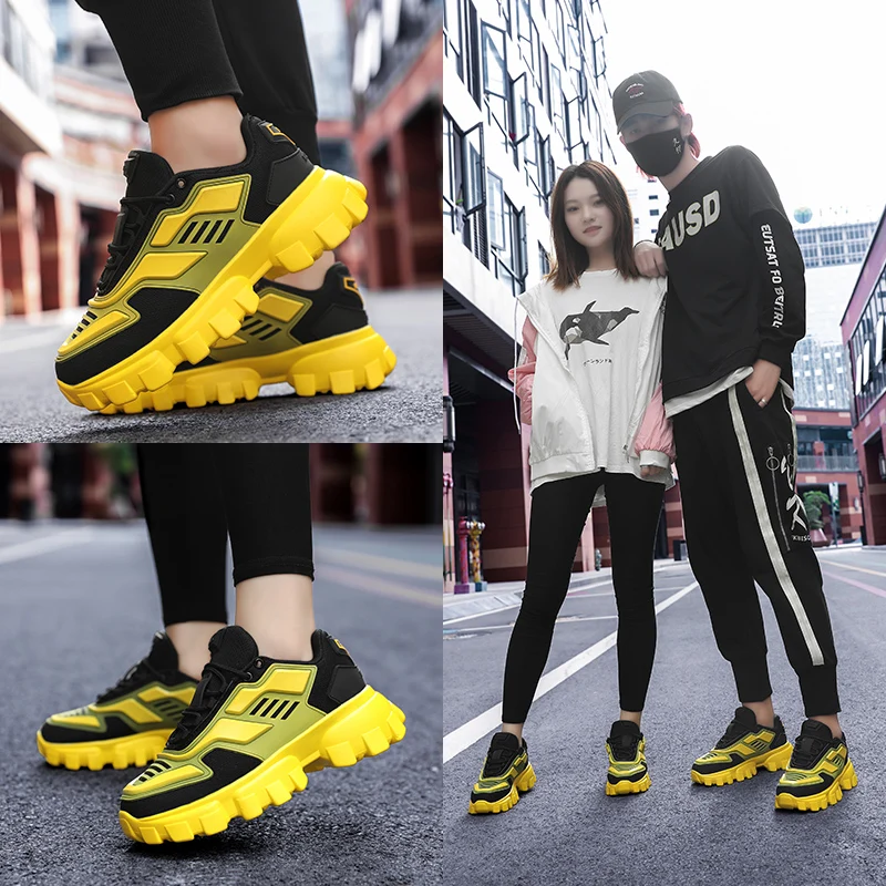 

Original Robots Cyberspace Lovers Skateboarding Shoes 3D Vamp Catwalk Runway Women Sneakers Mens Shoes Zapatos De Hombre