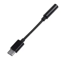 

1pcs USB-C Type C to 3.5mm Audio Auxiliary Headphone Jack Cable Adapter for Huawei Samsung Xiaomi