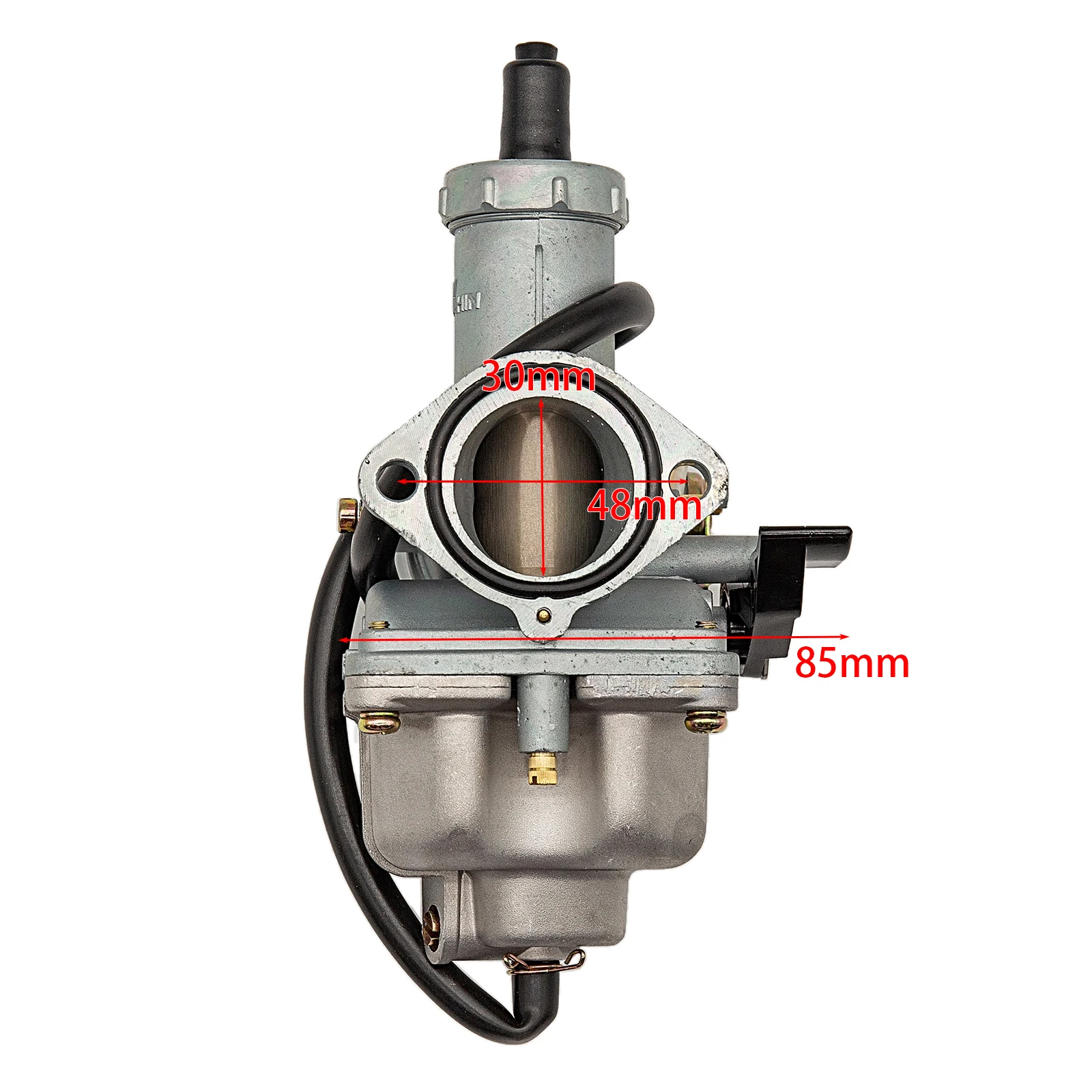 Jet de puissance de carburateur de motos 30mm Carb PZ30, pompe d