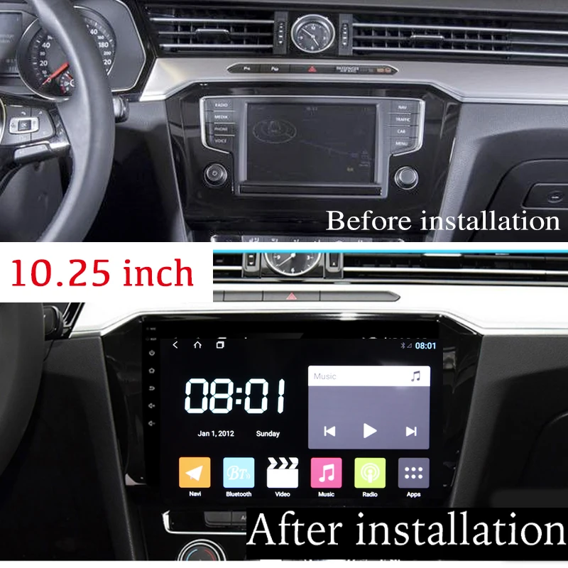 For Volkswagen VW Passat B8 2015~2021 Car Multimedia GPS Audio Radio Navigation NAVI Player CarPlay 360 BirdView