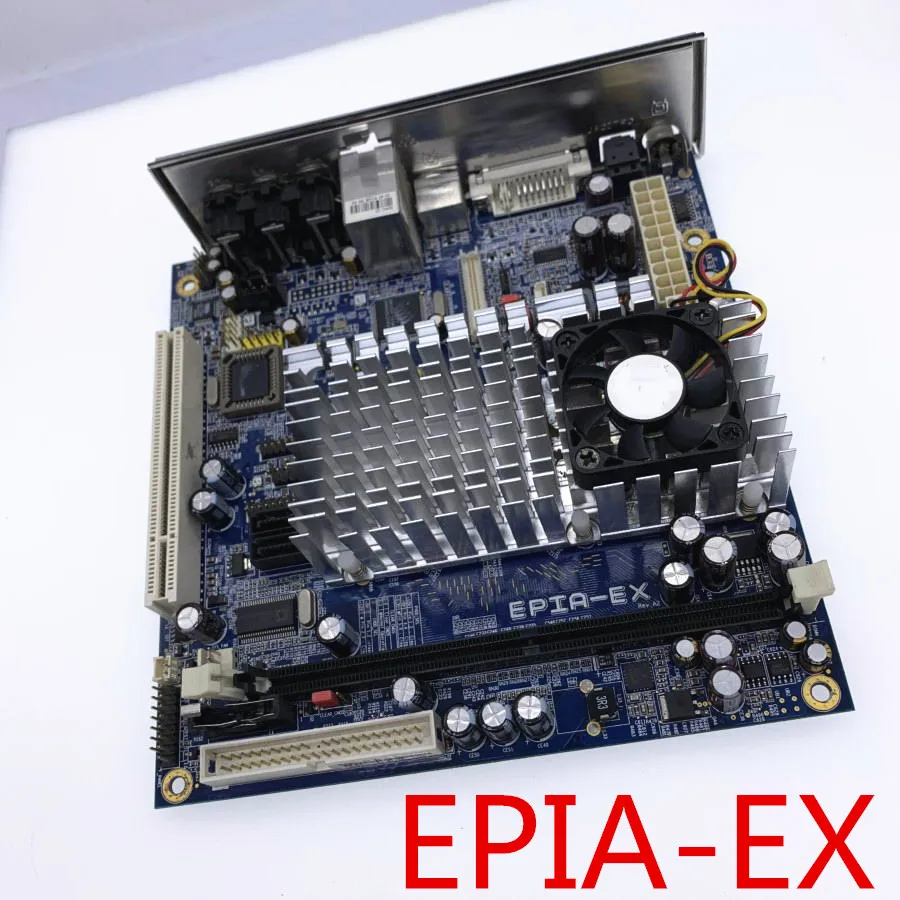 Высокое качество EPIAEX15000LG плата Встроенный EPIA-EX материнская плата 17 см x 17 см встроенный гигабитный Ethernet DVI выход LVDS
