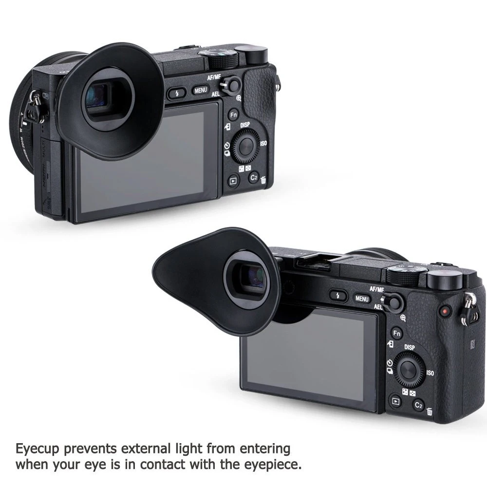 FULL-360 Degree Eyecup Viewfinder Eyepiece for Sony A6000 A6300 NEX-6 NEX-7 Camera Replaces