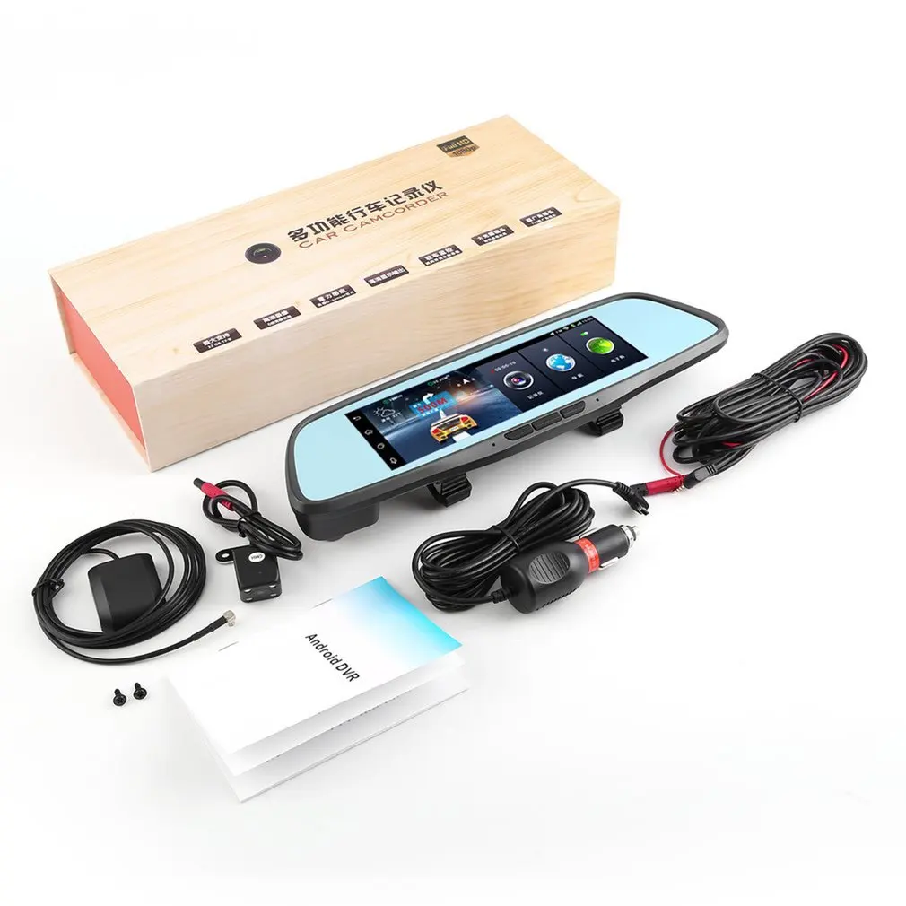 

Smart Rearview Mirror Multi-function Car Camcorder Car Navigators HD Night Vision Dual Lens With Backview Camera
