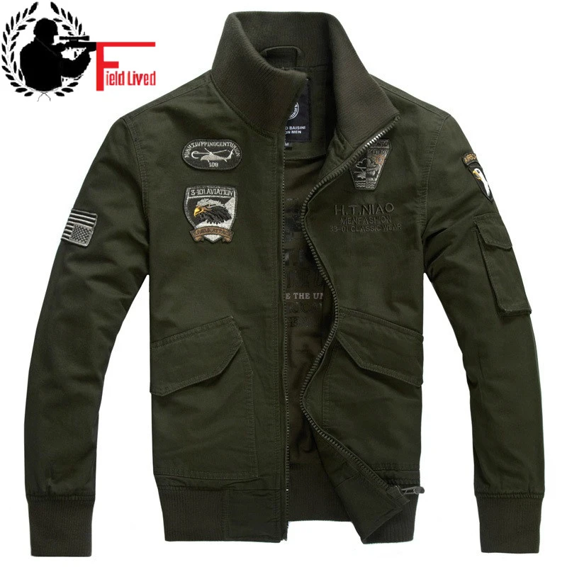 Männer kleidung der 2022 frühjahr männlichen militär jacke männliche  taktische Armee Grün schwarz khaki militar baumwolle gefütterte mantel  armee jacke 4XL|male military jacket|military jacketarmy jacket - AliExpress