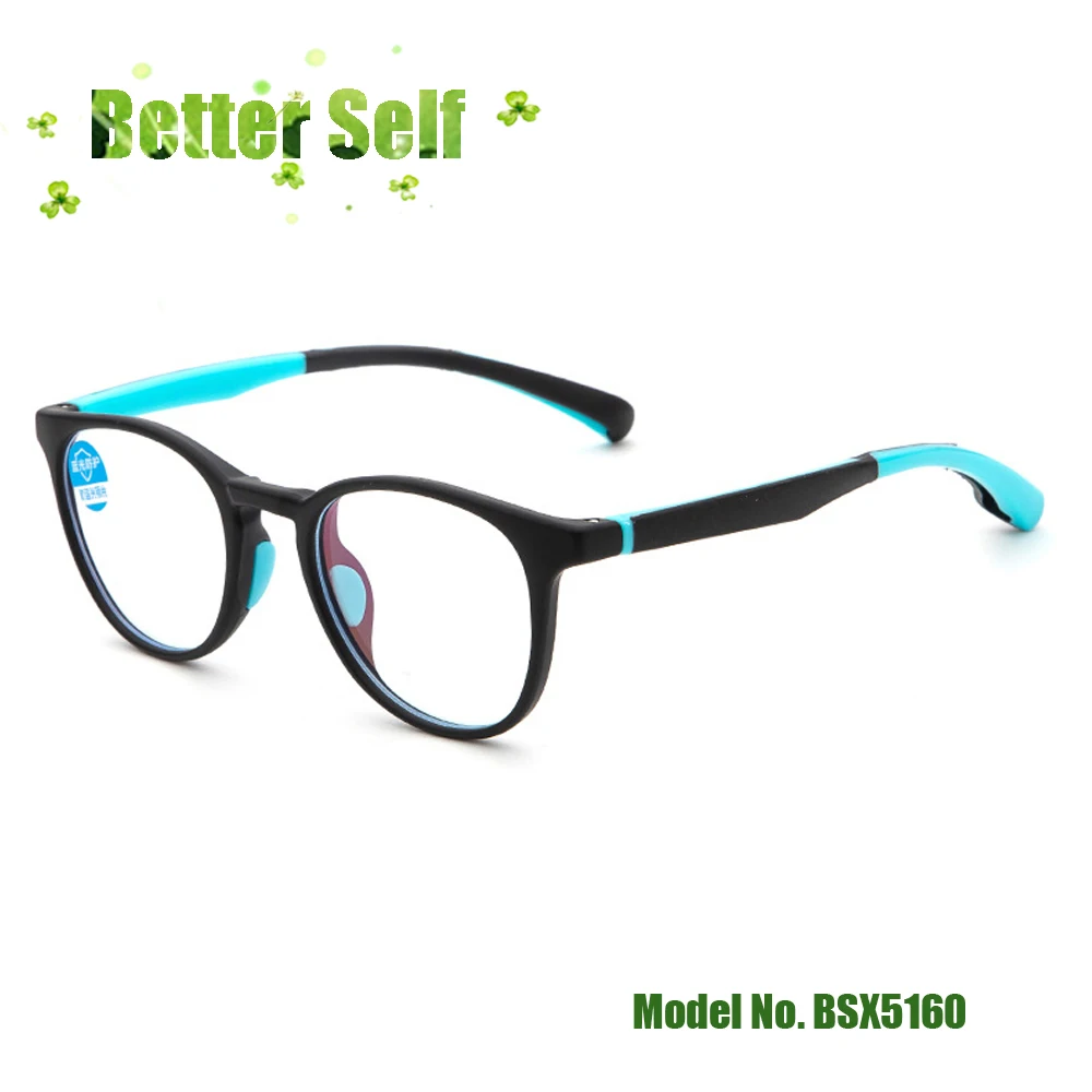 Детские антибликовые очки готовые подростковые оптические оправы BSX5160 безопасный просмотр мобильных телефонов игры очки