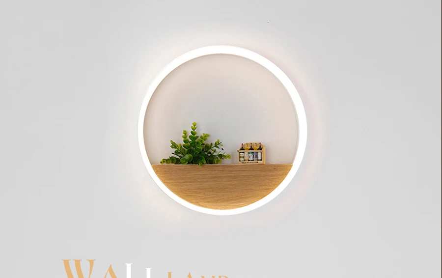 Светодиодный настенный светильник, светодиодный светильник-бра, акриловый современный домашний декоративный настенный светильник для прикроватной спальни/столовой/кабинета с лампами