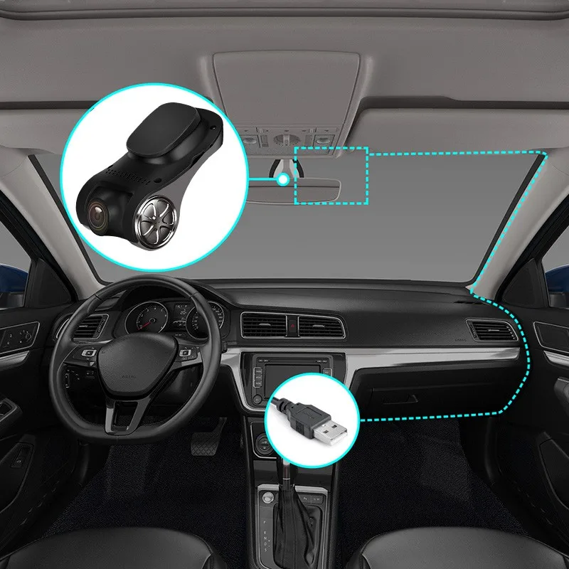 ADAS функция ранжирования 1080P Автомобильный видеорегистратор Камера FHD Dash Cam авто видео рекордер 170 ° ночного видения USB автомобильный видеорегистратор для Android 4,0 выше