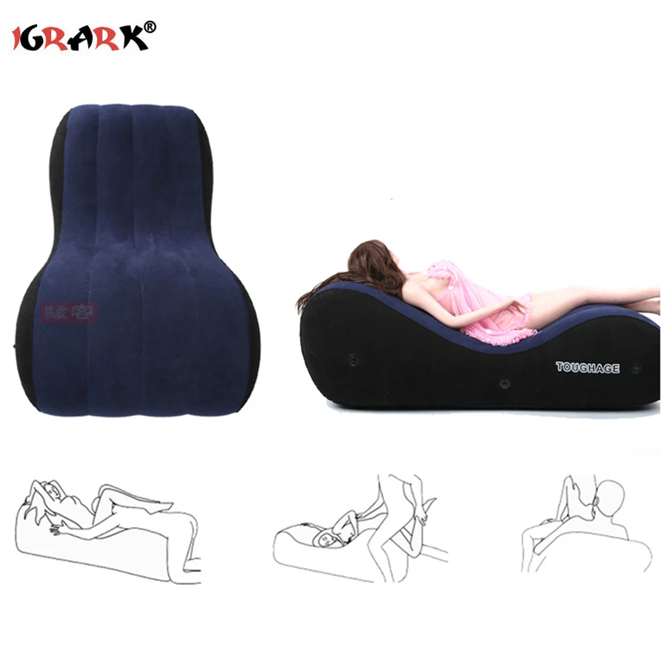 Toughage Inflatable Sex Sofa Bed Furniture Sex Toys for Couples Love Sex Chair Pillow Cushion Erotic Sofa Adult Sex Furniture 1