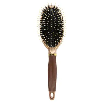 

1PC Plastic Handle Anti-Static Oval Bristle Hair Massage Comb Hair Comb Detangling Comb Hair Brush for Girls Ladies Women
