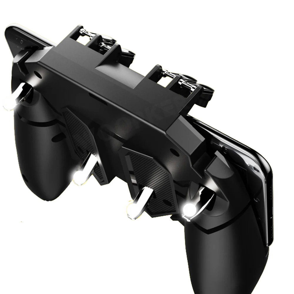 Шесть 6 палец операционной Controlle джойстик оборот Кнопка геймпад для Pubg IOS Android