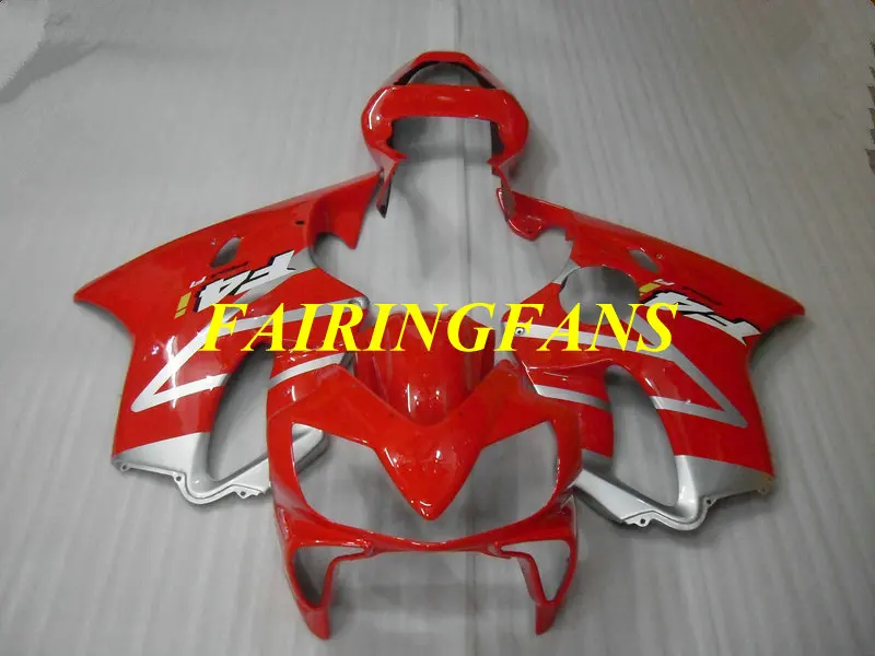 Инжекторный комплект для HONDA CBR600F4I 01 02 03 CBR600 F4i 600F4I 2001 2002 2003 Горячий красный Обтекатели на кузов+ подарки HV278