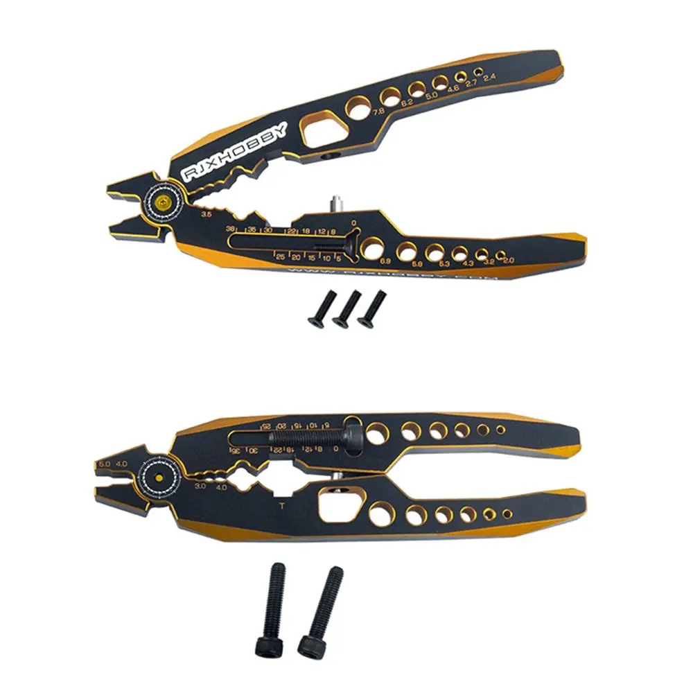 RJX Hobby RJX2935 Multifunctional Repairing Tool Aluminum Alloy Shock Shaft Pliers Wrench RC Tools For FPV Drone | Игрушки и хобби