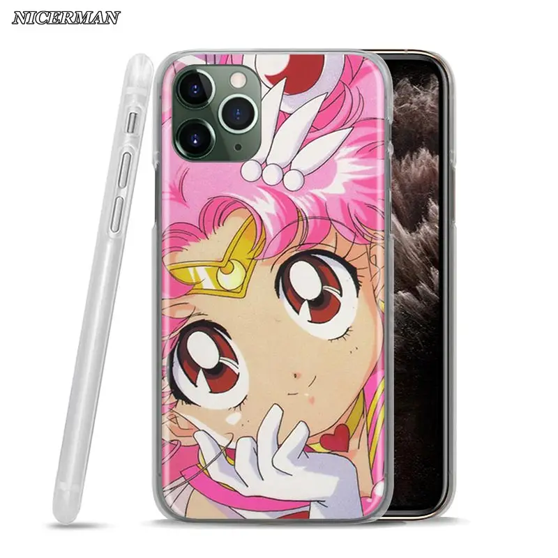 Чехол для телефона Sailor Moon аниме iPhone 11 Pro MAX SE 2020 X XR XS 7 8 6 6s Plus 5|Бамперы| |