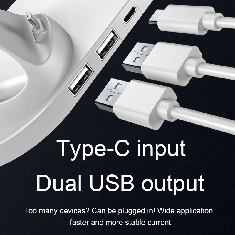 6 in110W Qi Беспроводное зарядное устройство док станция для Iphone Airpods Micro USB Type C