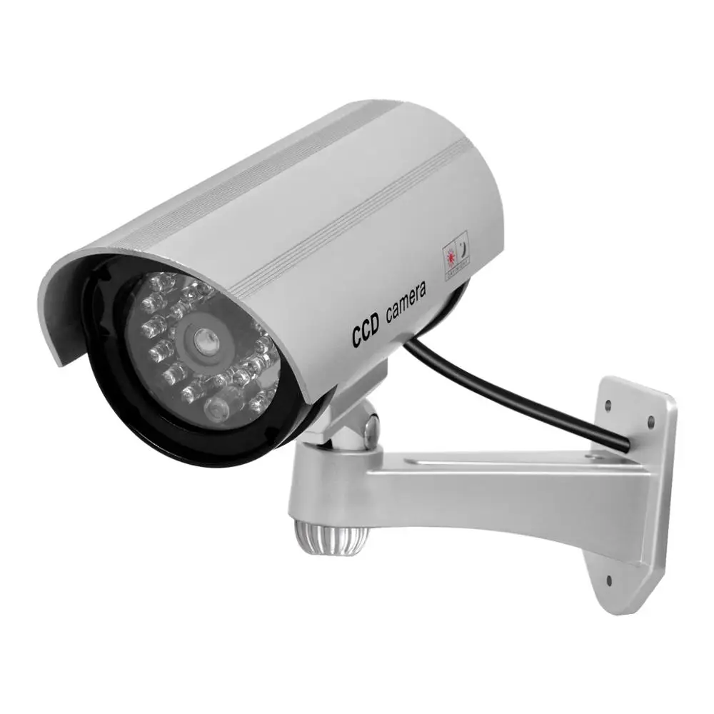  4pcs Waterproof Fake Camera Dummy Outdoor Indoor Bullet Security CCTV Surveillance Camera - 4.00008E+12