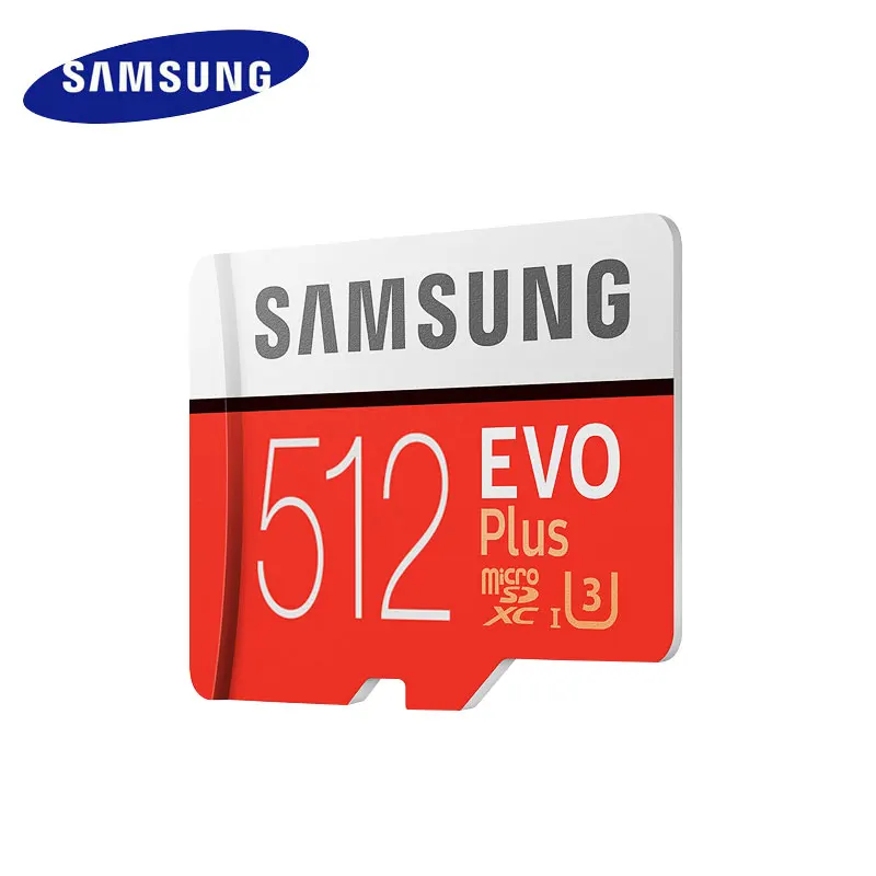 Карта памяти Microsd SAMSUNG EVO Plus Micro SD карта, 32 ГБ, 64 ГБ 512 ГБ 256 ГБ SDHC/SDXC Класс EVO+ класс 10 C10 UHS TF карты Модуль памяти Transflash карты памяти Microsd карта