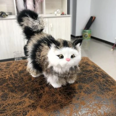 Милые плюшевые кошки мягкие игрушки-котята мягкие милые животные плюшевые кошки Косплей Кукла игрушки для детей подарок на день рождения - Цвет: E