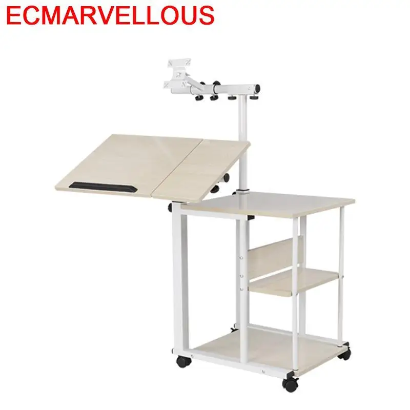 Escrivaninha Mueble Portatil Escritorio De Oficina Biurko поднос для кровати Mesa Регулируемая прикроватная