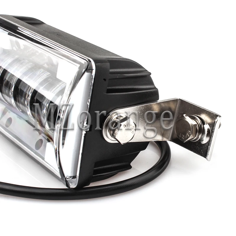 24 Вт дизайн 4,76 дюймов внедорожный Halo светодиодный светильник для вождения с белым DRL для грузовик Wrangler рабочий светильник противотуманный светильник