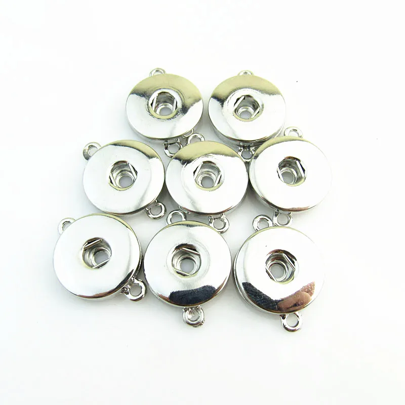

Interchangeable DIY 18mm Ginger Base Snap Button Charm Jewelry Finding For Women Make Snap Button Bracelet Necklace