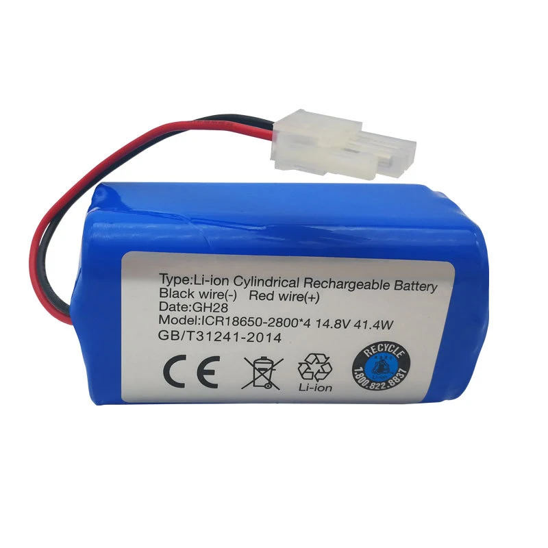 

14.8V 2800Mah Robot Vacuum Cleaner Battery Pack Replacement For X432 Cobos Cr130 Cen550 Cen640 Robot Sweeper 1Pcs