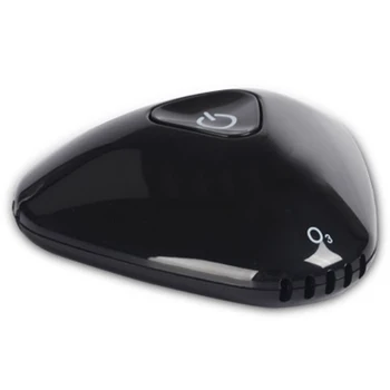 

Portable Mini Ozone Air Purifier Fresh Deodorizer Fridge For Refrigerator Closets Pet Car Portable Built In Battery-Black