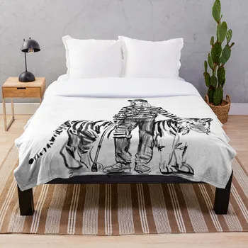 

Free Joe Exotic Throw Blanket Soft Sherpa Blanket Bed Sheet Single Knee Blanket Office Nap Blanket