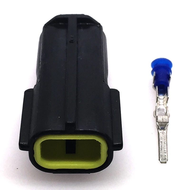 

5 Set 2 Pins 1.8 mm series Male Waterproof Wire Connector Plug (IAT)sensor Auto Sealed Car Truck Denso Connectors