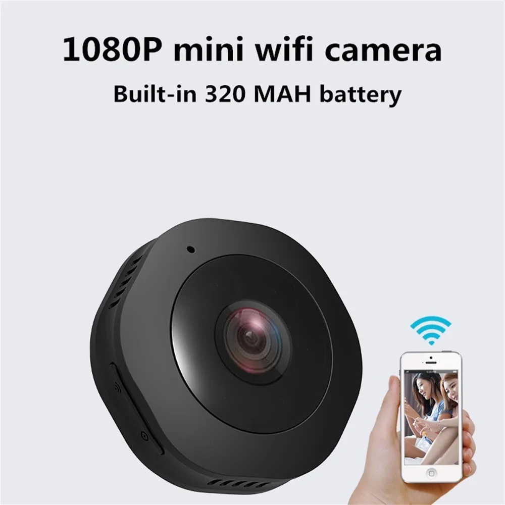 HD 1080P DV/Wifi микро камера ночная версия мини Экшн-камера с датчиком движения видеокамера диктофон Скрытая TF карта
