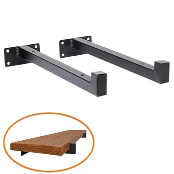

2PCS 25cm Heavy Duty Shelf Brackets Wall Shelves Wall Mount Support Bench Board Table Shelf Storage Racks Furniture Hardware