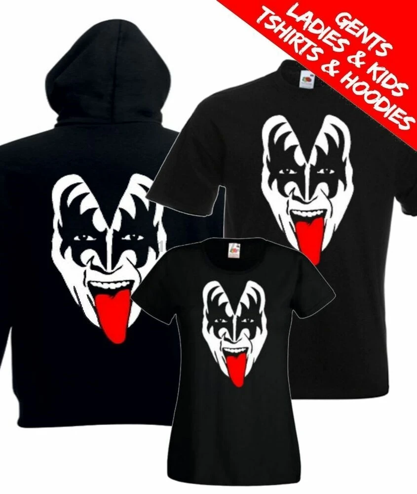 Толстовка с капюшоном Gene simмонс группы Kiss рок Music|Футболки| |