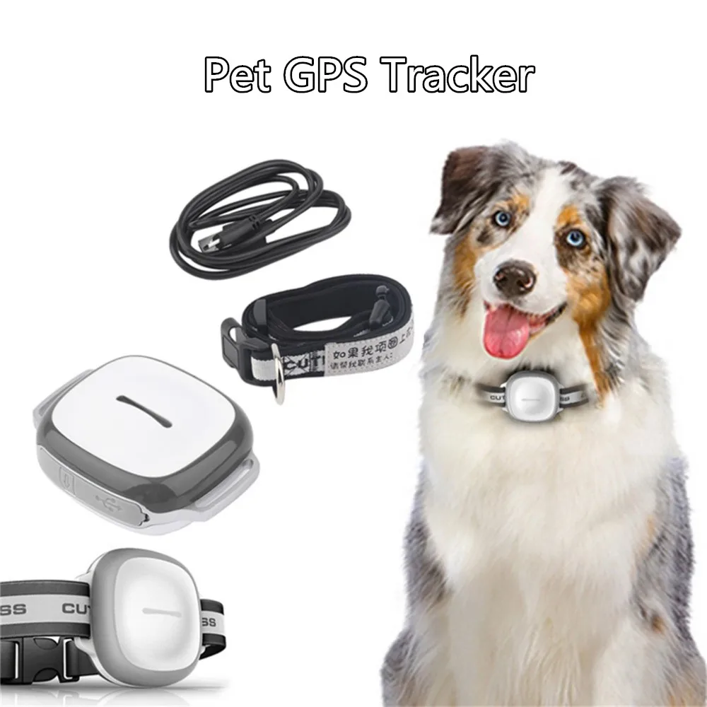 

Lighting Find GPS Dog Cat Tracker Device Pets Real Time Activity Monitor AGPS LBS SMS Positioning Tracking Device with Collar