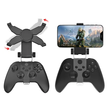 Mobile Phone Bracket Clip Cell Phone Clamp for Xbox Series X S Wireless Controller Gamepad with