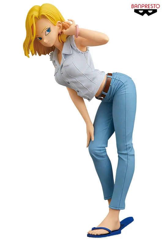 Оригинальная фигурка из японского аниме Banpresto Glitter & Glamours ANDROID NO.18 II /b021d/|Игровые