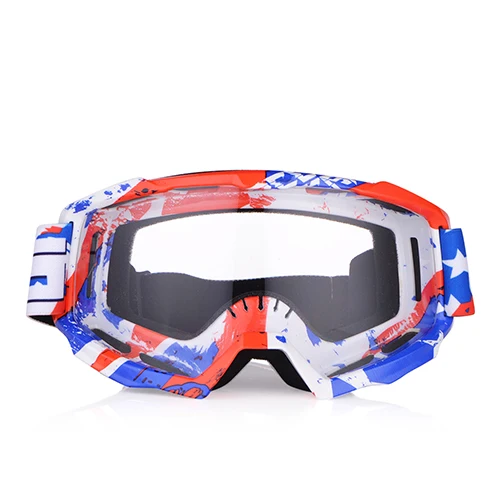 Винтаж мотокросса мотоциклетные очки для велоспорта гоночная Маска Goggle прогулочные солнцезащитные очки для лыж и сноубордов - Цвет: Model 22 Moto Goggle