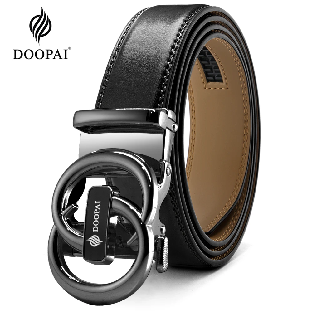 DOOPAI деловые туфли из натуральной кожи Ремни для Для мужчин Роскошные