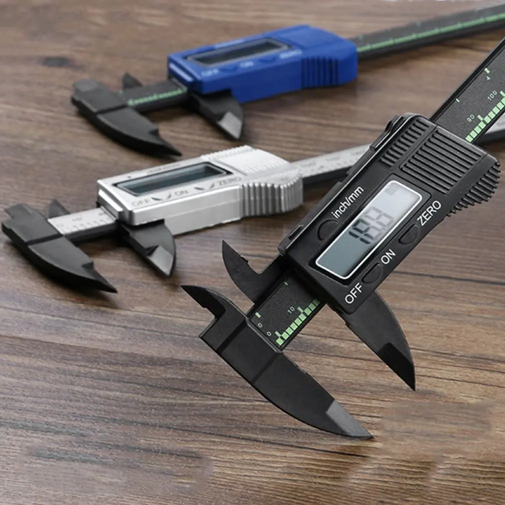 Accurate 0-150mm LCD Digital Display Electronic Vernier Caliper Gauge Micrometer Caliper Ruler Measuring Tool Device Hot Hot