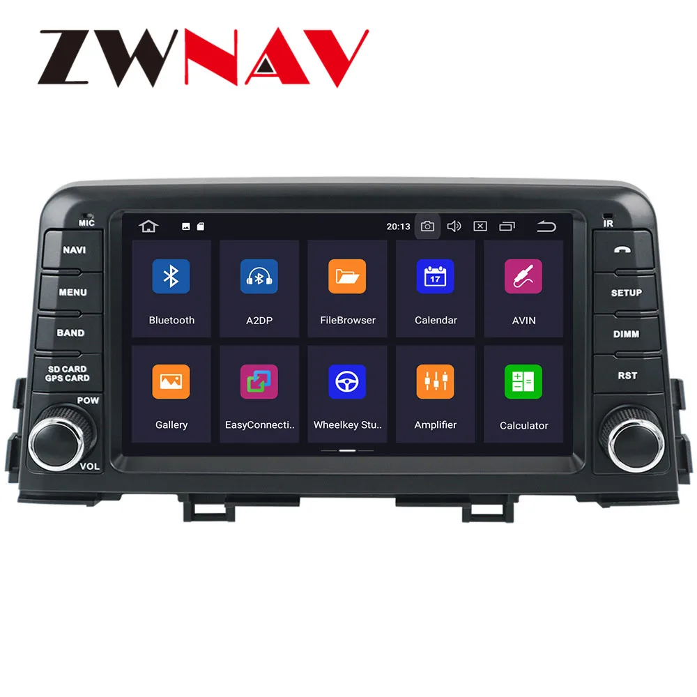 Автомагнитола на Android 10 с GPS навигацией DVD плеером для KIA morning 2016 2017 2018