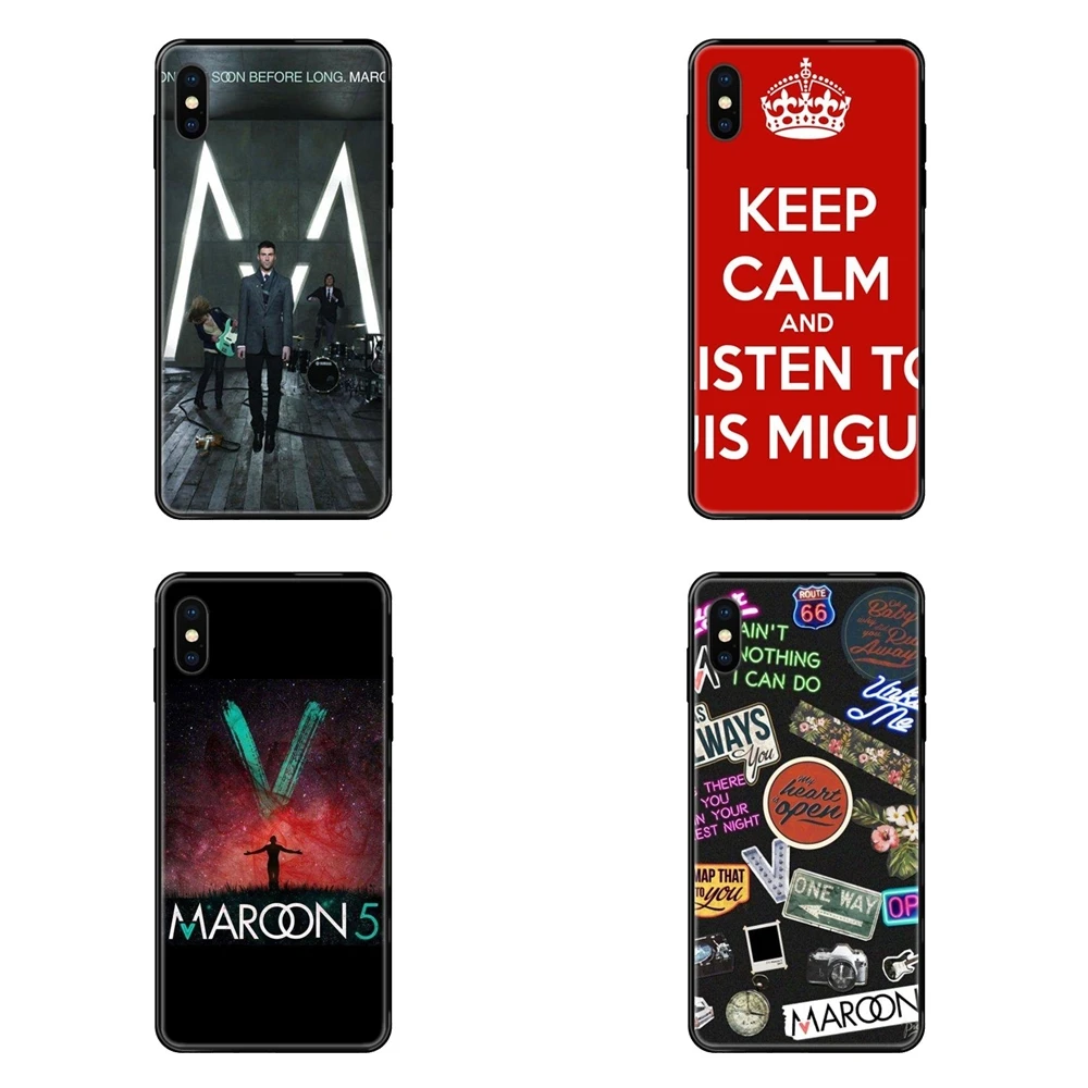 Для Samsung Galaxy Note 4 8 9 10 20 Plus Pro Ultra J6 J7 J8 M30s M80s 2017 2018 Crazy Maroon 5 черный мягкий ТПУ Модный
