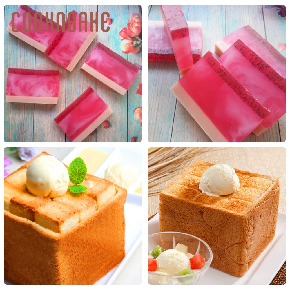 Силиконовая форма COOKNBAKE для тостов хлеба маленькое мыло ручной работы выпечки