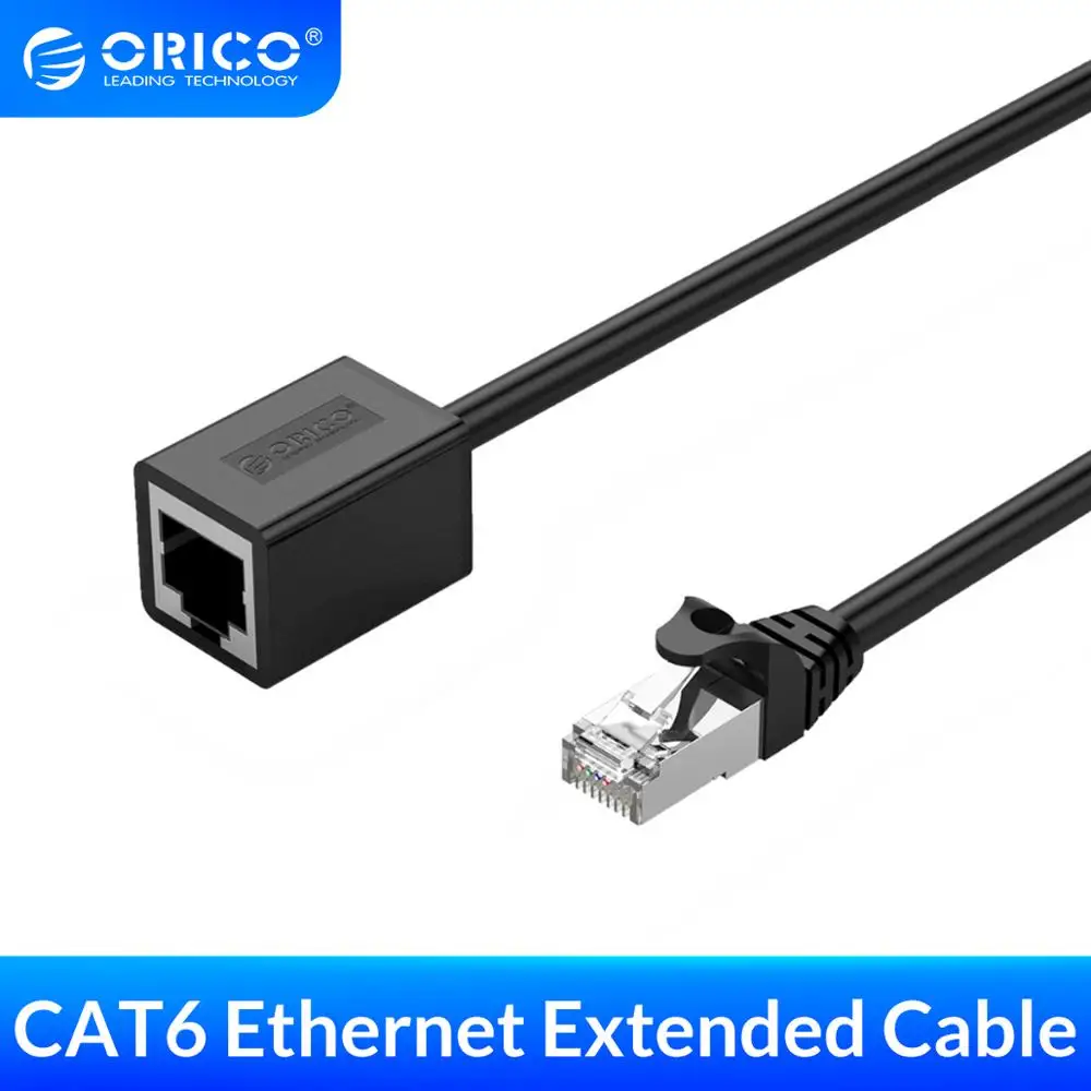 ORICO RJ45 Cat 6 Ethernet Удлинительный кабель Rj45 Cat6 Lan Сетевой адаптер Папа мама для ПК