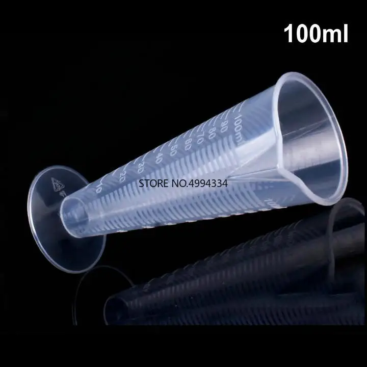 

25ml to 500ml Plastic Conical beaker measuring cup for laboratory