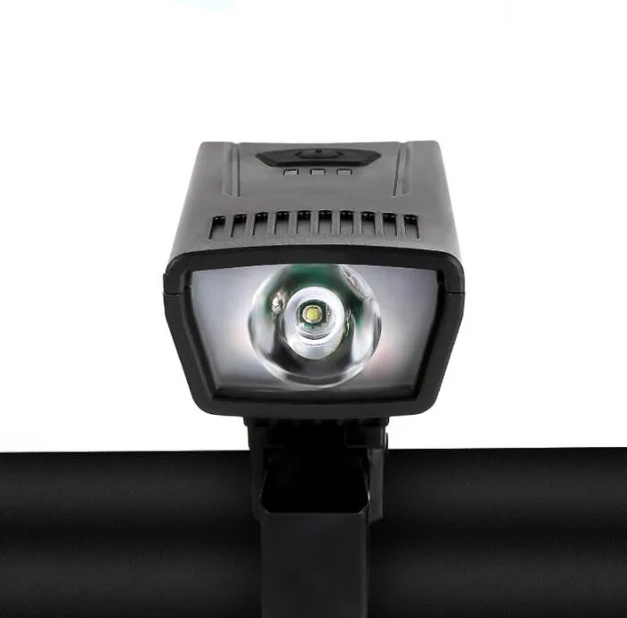

Waterproof MTB Bike Front Light USB Rechargeable Bicycle Handlebar Lamp 4 Lighting Modes Flashlight Night Cycling Accessories