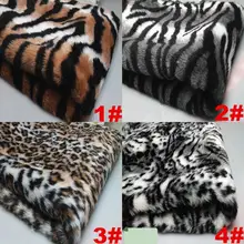 Плюшевая ткань из искусственного меха с полосками леопарда и тигра, ворсовый Войлок 2 см, ткань для фотосъемки, автомобильные декоративные коврики, сумка, обувь 150 см* 50 см