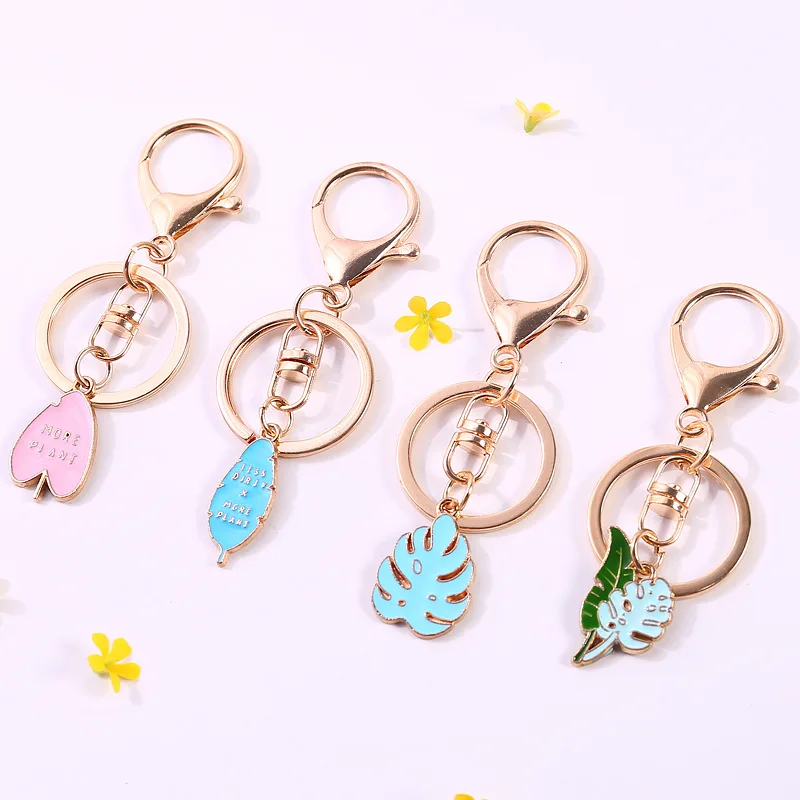 

1379 Keychain Female Korean Creative Cute Key Ring Ring Car Small Pendant Mobile Phone Key Storage Chain Men and Women