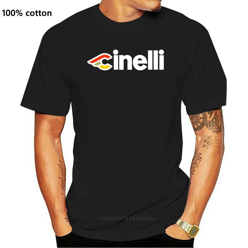 Cinelli Bike Black T-shirt off white t shirt Tees