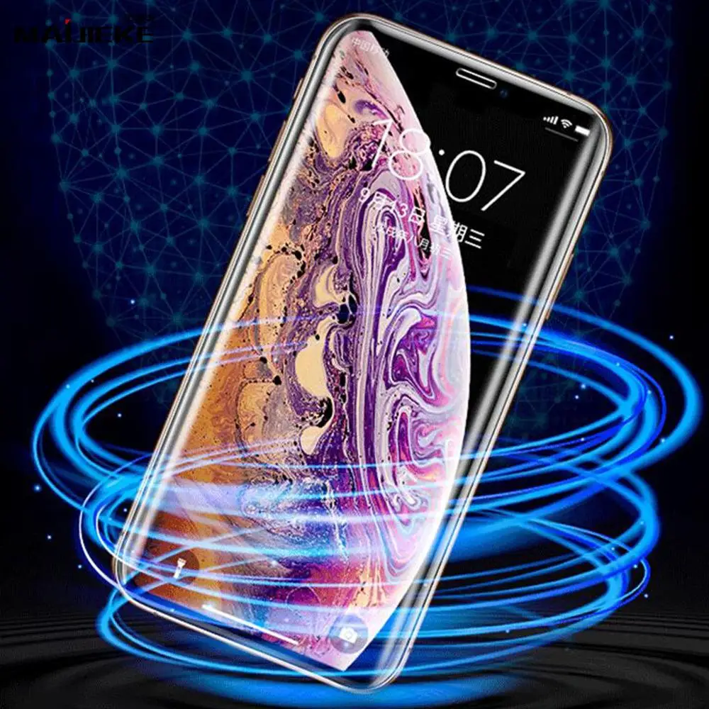 10D Гидрогелевая пленка для Xiaomi mi 9T Pro 9 8 se pro CC9 A2 A1 5X Redmi K20 Note 7 6 Полное покрытие