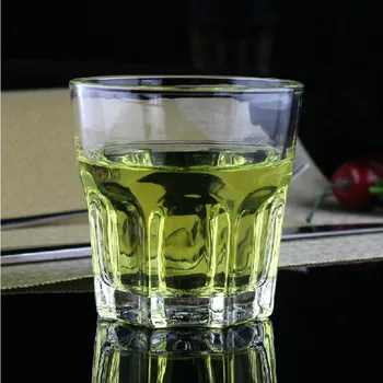 

2 Pcs/slot classical transparent fashion whiskey wine glass party pub wine drinking glass cups 0831-19